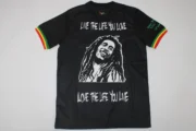 Ajax retro 21/22 Bob Marley color negro - Imagen 4