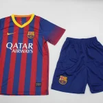 Kit de niño Barcelona retro 13/14 local