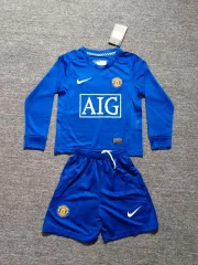 Kit de niño Manchester United retro 08/09 manga larga