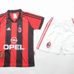 Kit de niño Milan retro 98/99 local