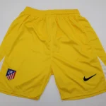 Short Atlético de Madrid portero color amarillo 25/26