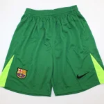Short Barcelona portero color verde 25/26