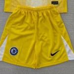 Short Chelsea portero color amarillo 25/26