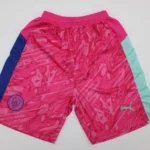 Short Manchester City portero color rosa 25/26