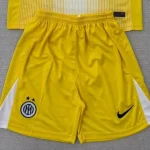 Short Inter de Milán portero color amarillo 25/26