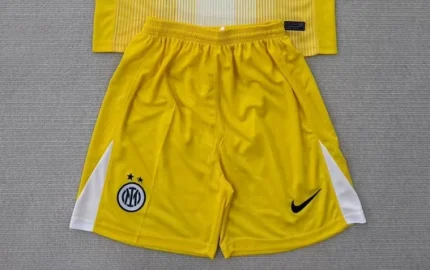 Short Inter de Milán portero color amarillo 25/26