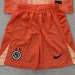 Short Inter de Milán portero color naranja 25/26