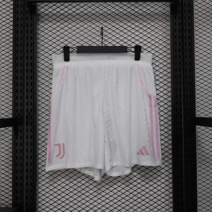 Short Juventus local color blanco 25/26 versión jugador