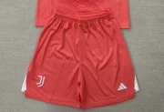 Short Juventus portero color rojo 25/26