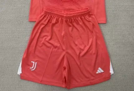 Short Juventus portero color rojo 25/26