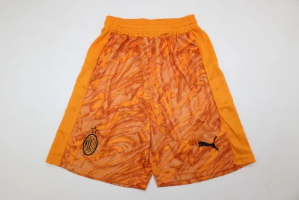 Short Milán portero color naranja 25/26