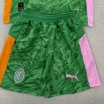 Short Milán portero color verde 25/26
