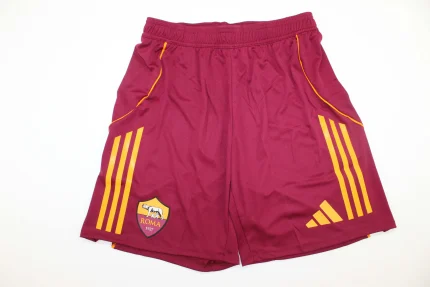 Short Roma local 25/26 versión jugador