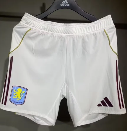 Short Aston Villa local 25/26 versión jugador