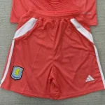 Short Aston Villa portero color rojo 25/26