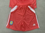 Short Aston Villa portero color rojo 25/26