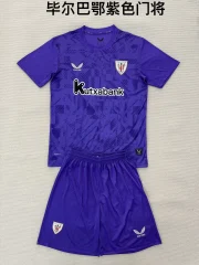 Kit de niño Athletic Club portero color lila 25/26