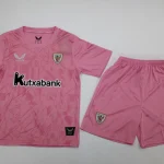 Kit de niño Athletic Club portero color rosa 25/26