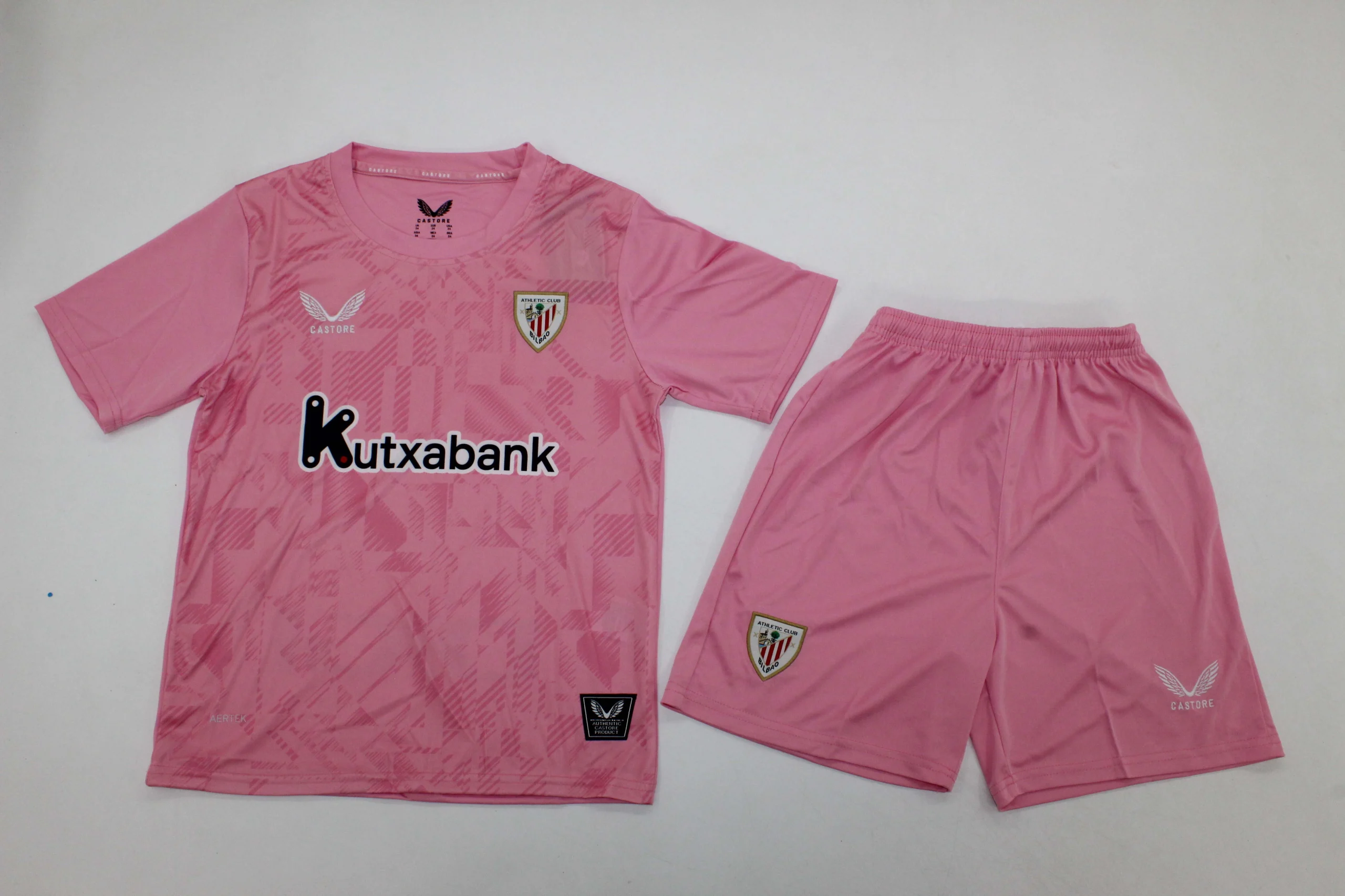 TallaNino26-AthleticClub-portero-rosa-portada Kit de niño Athletic Club portero color rosa 25/26 - Imagen 1