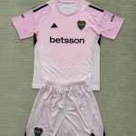 Kit de niño Boca Juniors portero color rosa 25/26