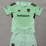 Kit de niño Boca Juniors portero color verde 25/26