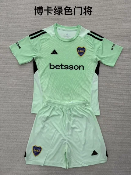 Kit de niño Boca Juniors portero color verde 25/26