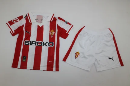 Kit de niño Sporting Gijón local 25/26