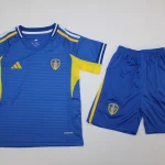 Kit de niño Leeds United visitante