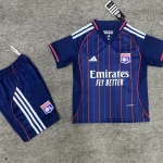 Kit de niño Olympique Lyon visitante 25/26