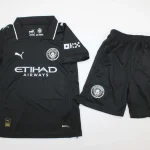 Kit de niño Manchester City visitante 25/26