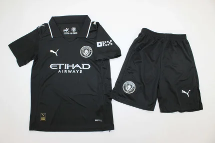 Kit de niño Manchester City visitante 25/26