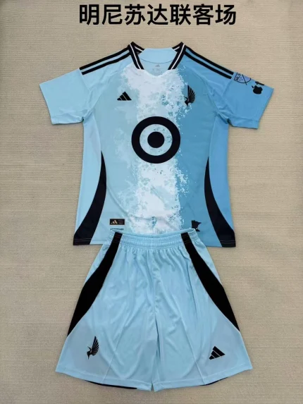 Kit de niño Minnesota United visitante 25/26