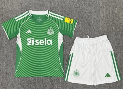 Kit de niño Newcastle United visitante 25/26