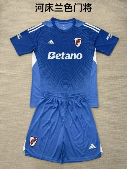 Kit de niño River Plate portero color azul 25/26