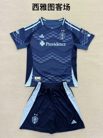 Kit de niño Seattle United visitante 25/26