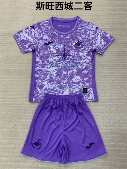 Kit de niño Swansea alternativa 25/26