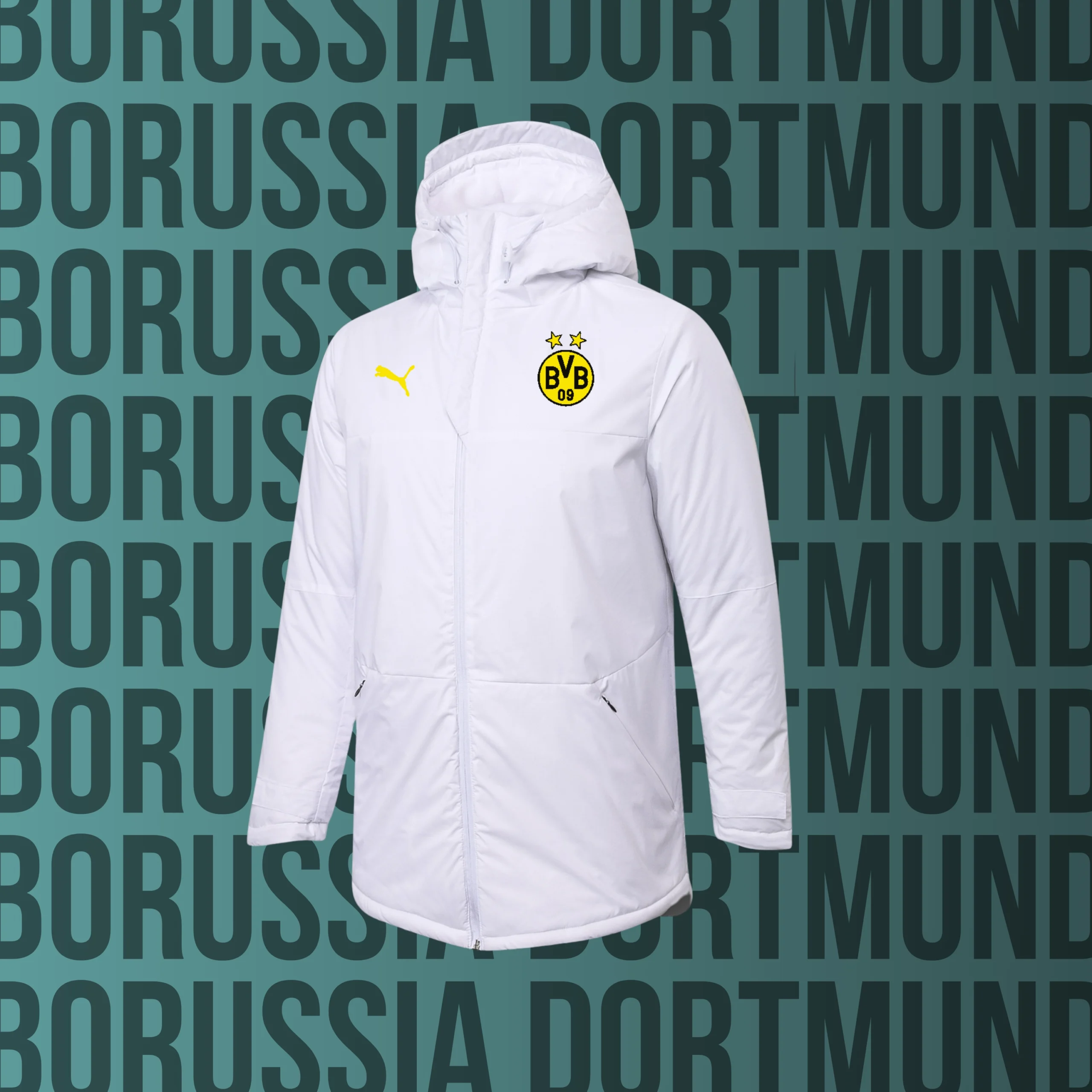 1 Abrigo Borussia Dortmund modelo 01 - Imagen 1