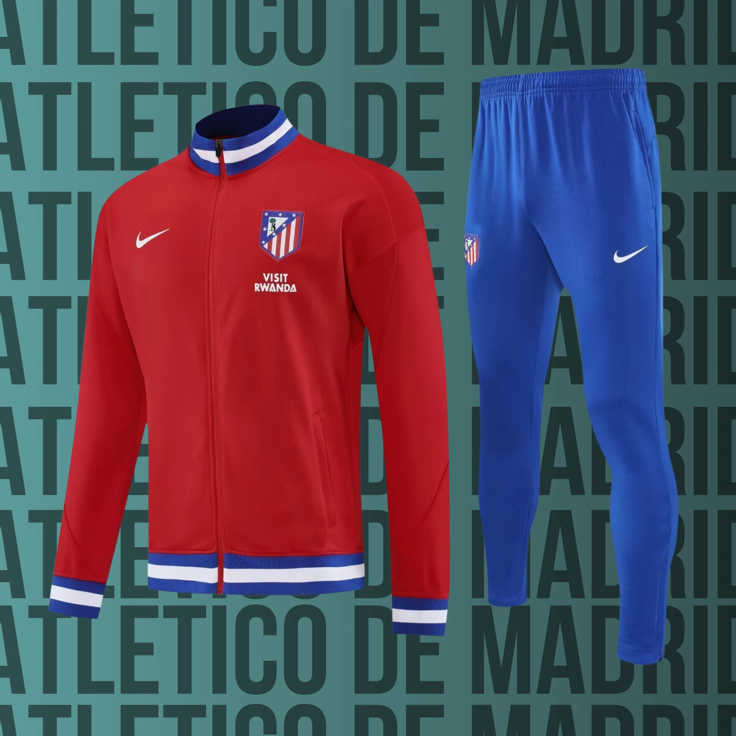 1 Chándal de adulto cremallera completa Atlético de Madrid modelo 01 - Imagen 1