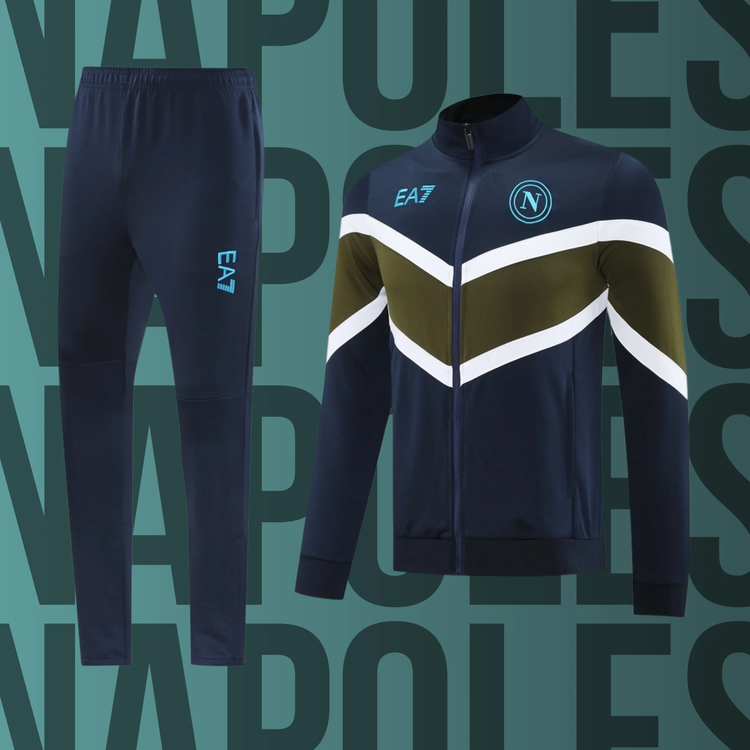 1 Chándal de adulto cremallera completa Nápoles modelo 01 - Imagen 1