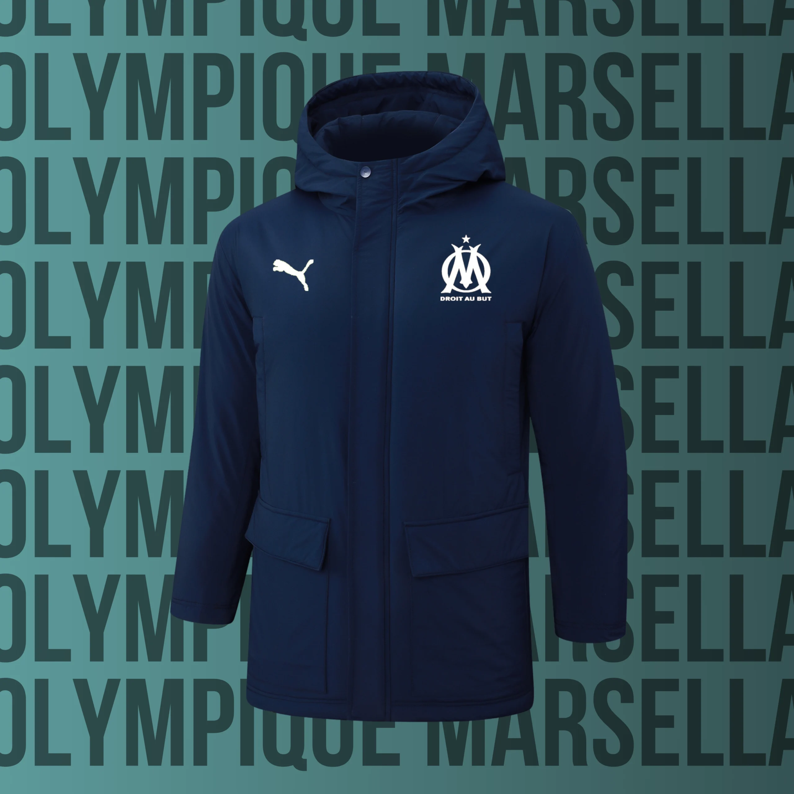 10 Abrigo Olympique Marsella modelo 09 - Imagen 1