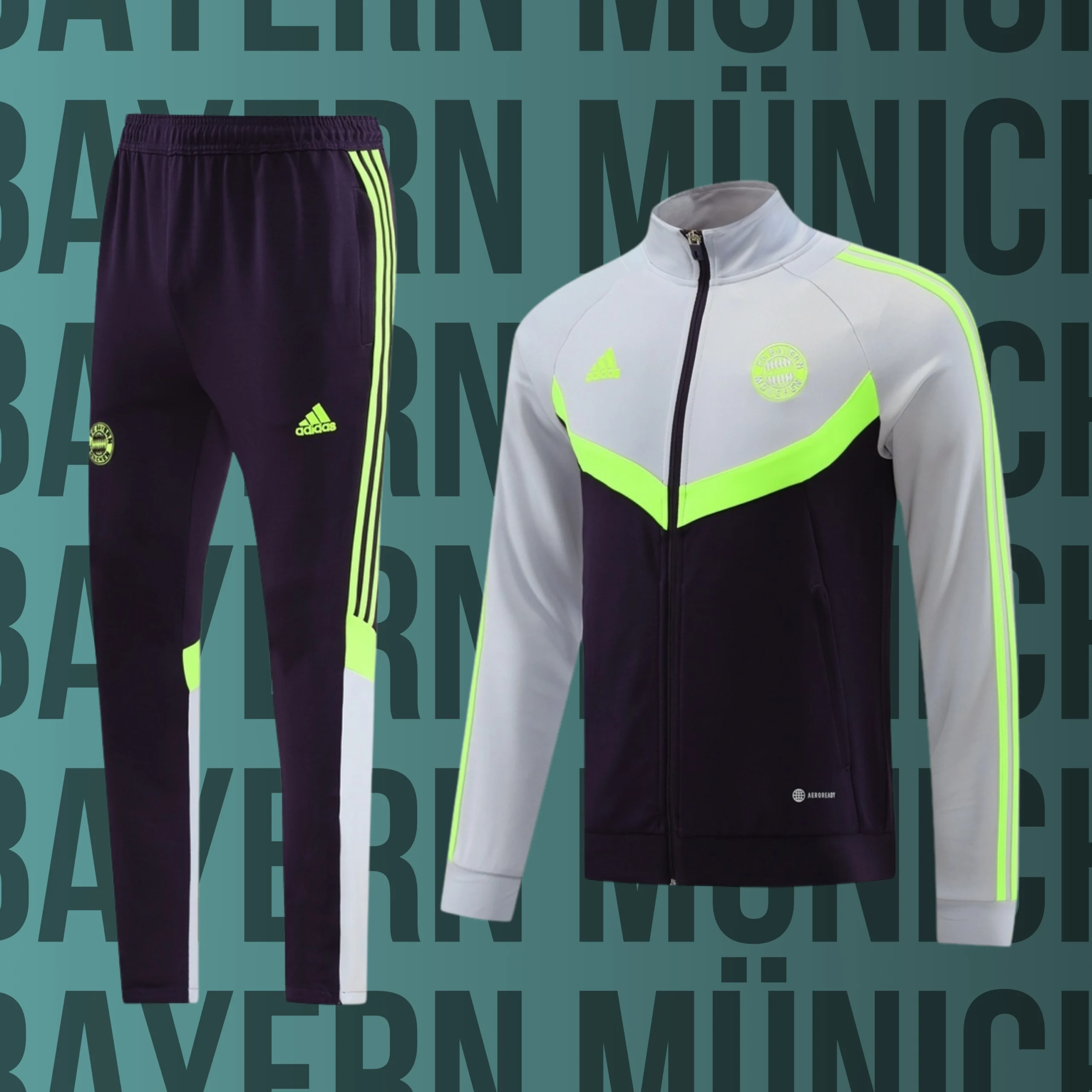 11 Chándal de adulto cremallera completa Bayern Münich modelo 11 - Imagen 1