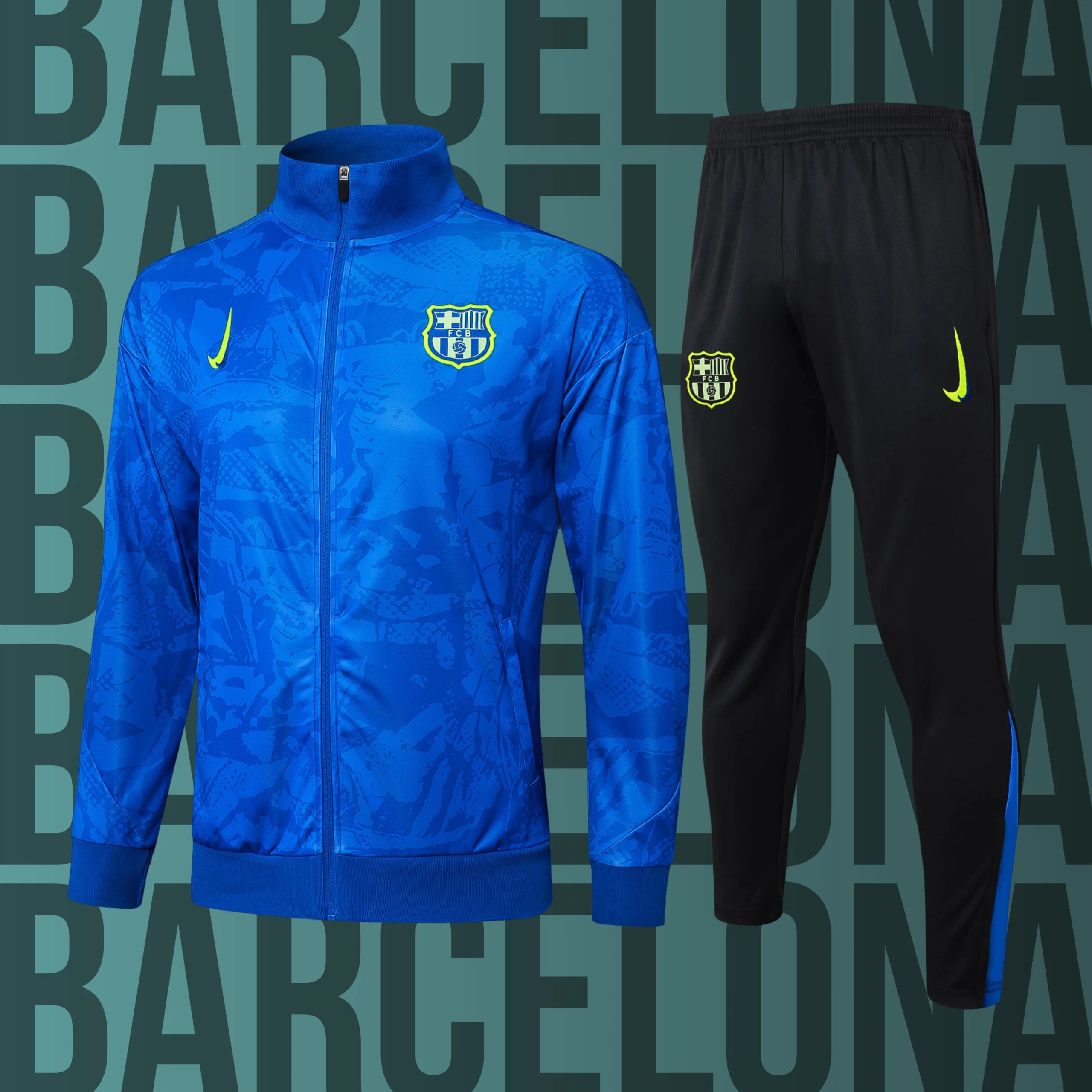 14 Chándal de adulto cremallera completa Barcelona modelo 14 - Imagen 1
