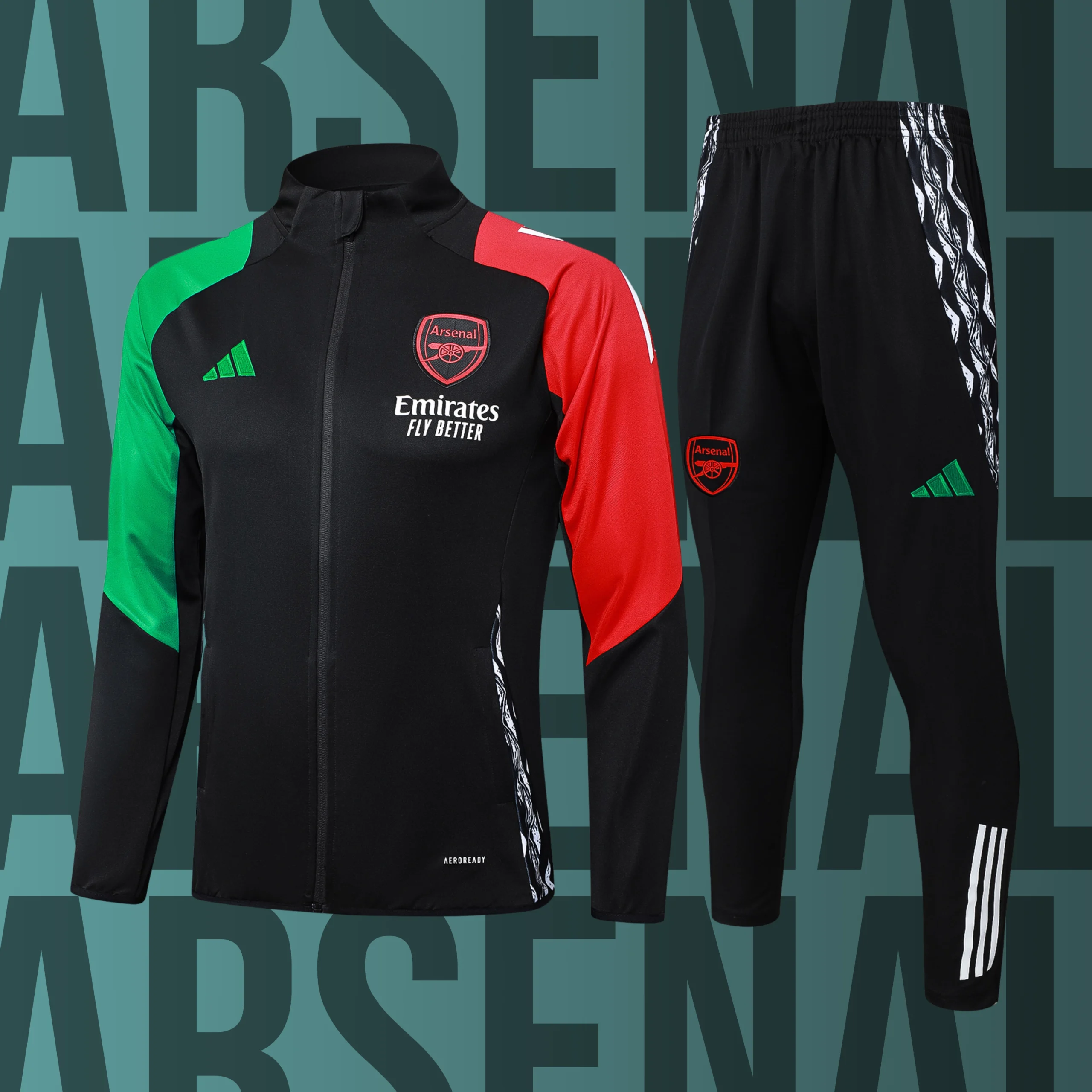 14 Chándal de adulto cremallera completa Arsenal modelo 14 - Imagen 1