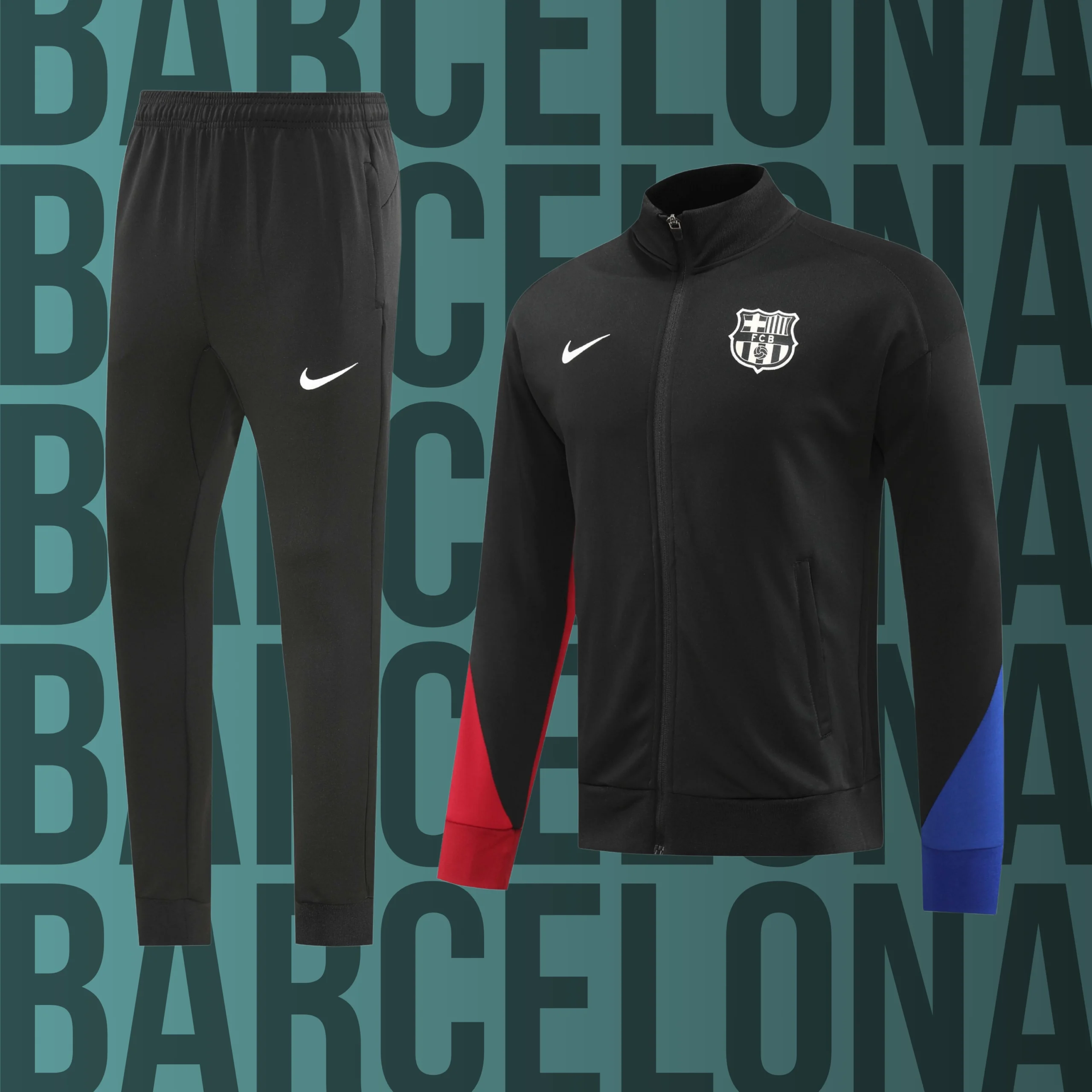 15 Chándal de adulto cremallera completa Barcelona modelo 15 - Imagen 1