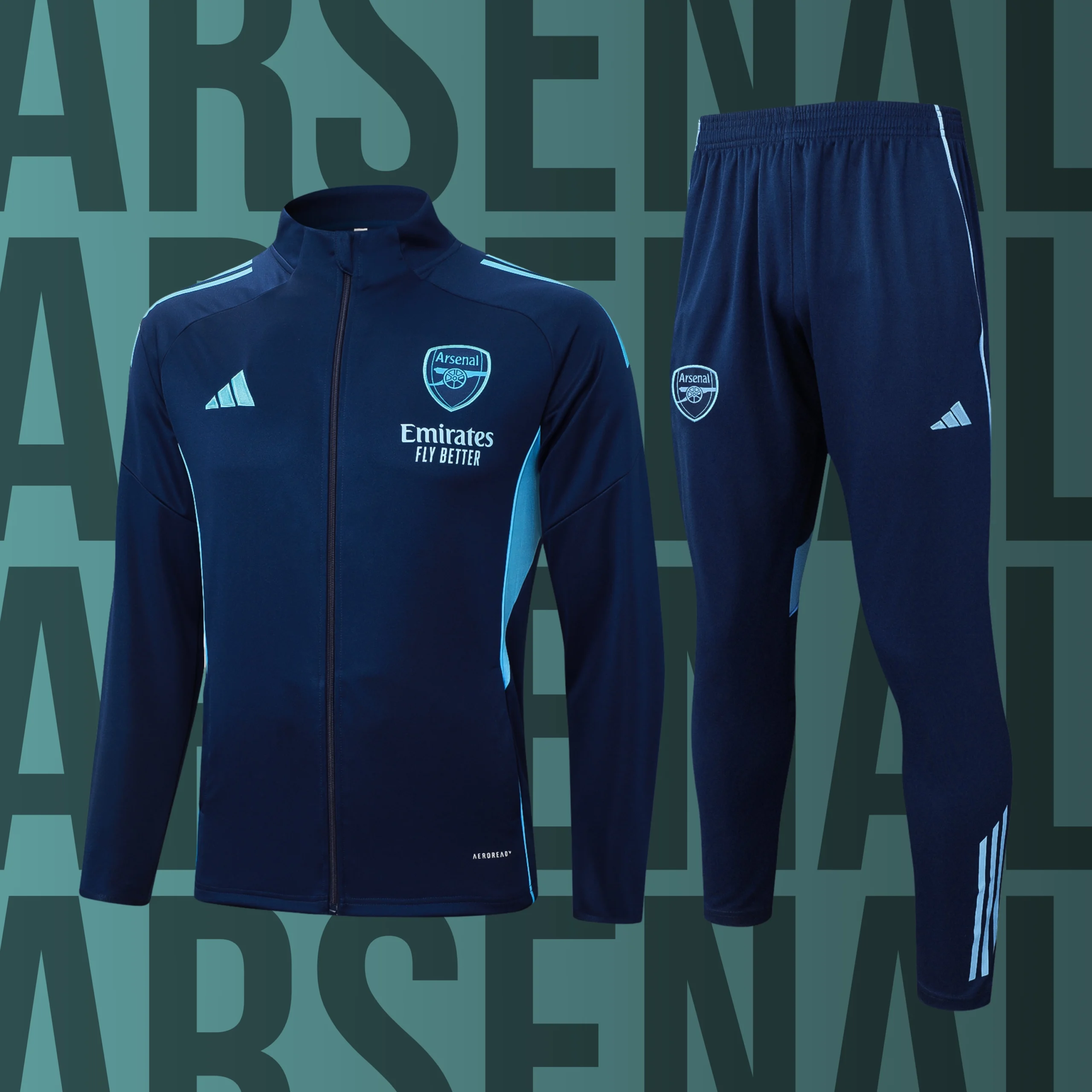 19 Chándal de adulto cremallera completa Arsenal modelo 19 - Imagen 1