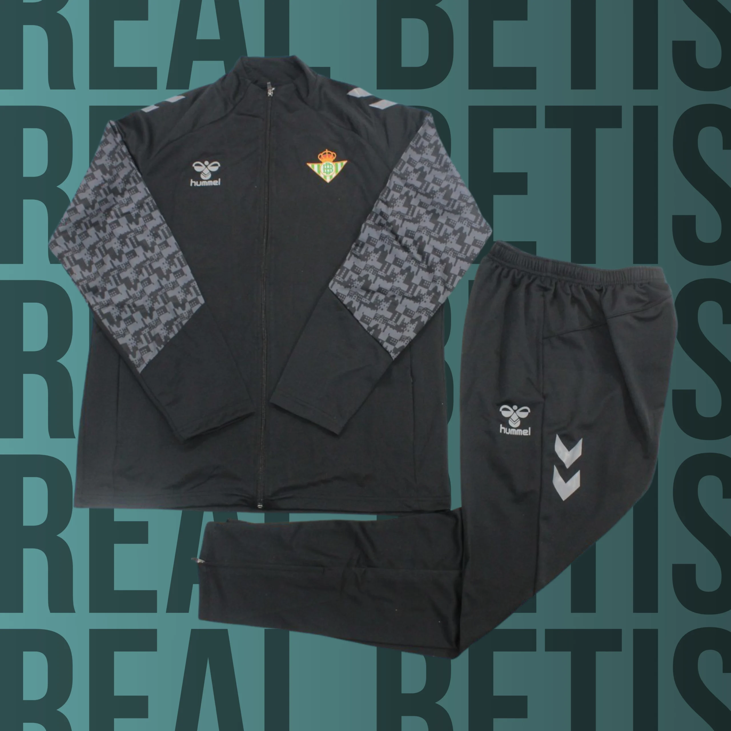2 Chándal de adulto cremallera completa Real Betis modelo 02 - Imagen 1