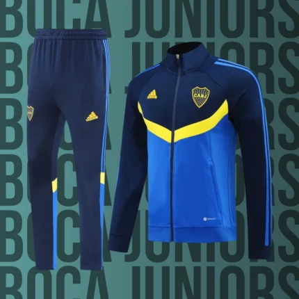 Chándal de adulto cremallera completa Boca Juniors modelo 02