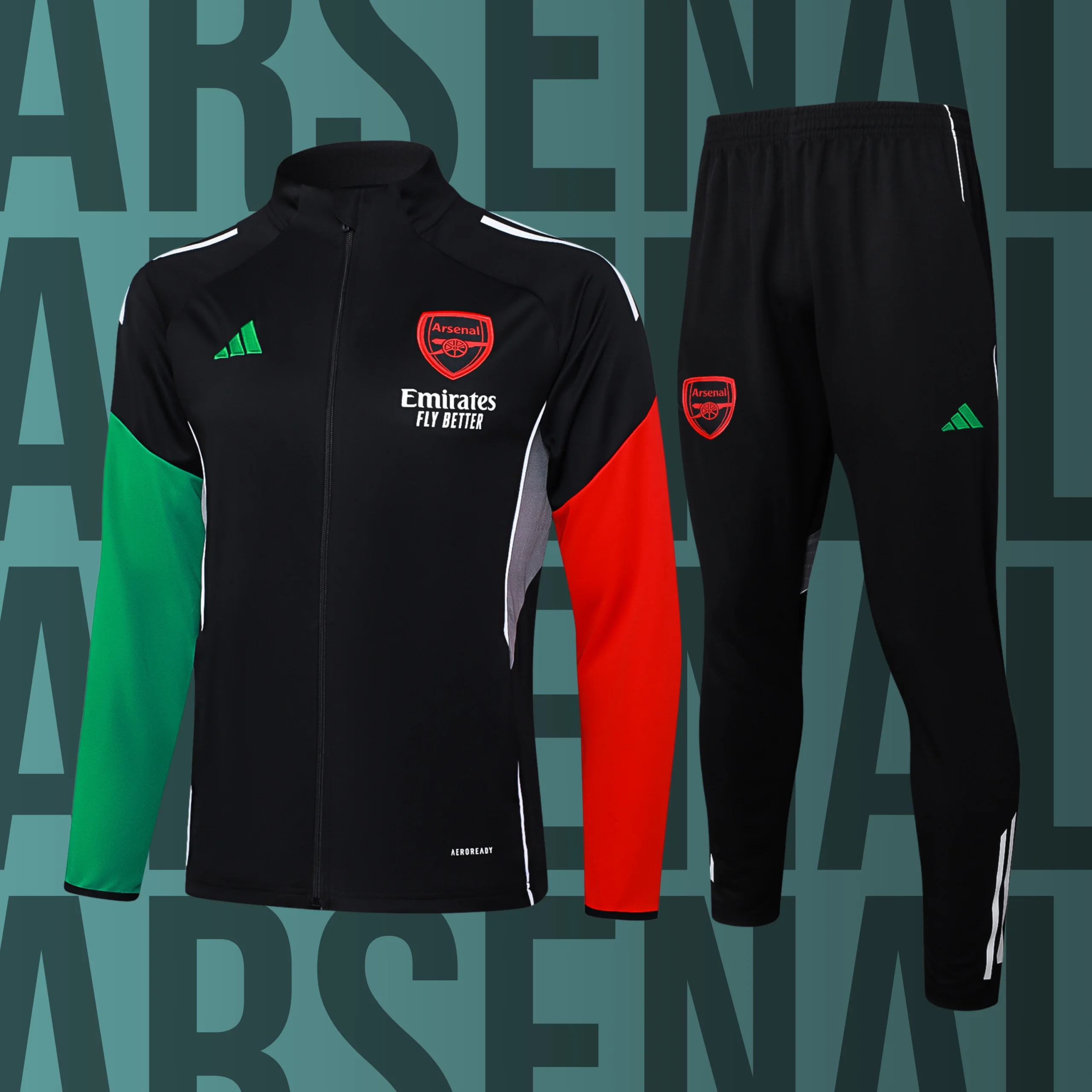 20 Chándal de adulto cremallera completa Arsenal modelo 20 - Imagen 1