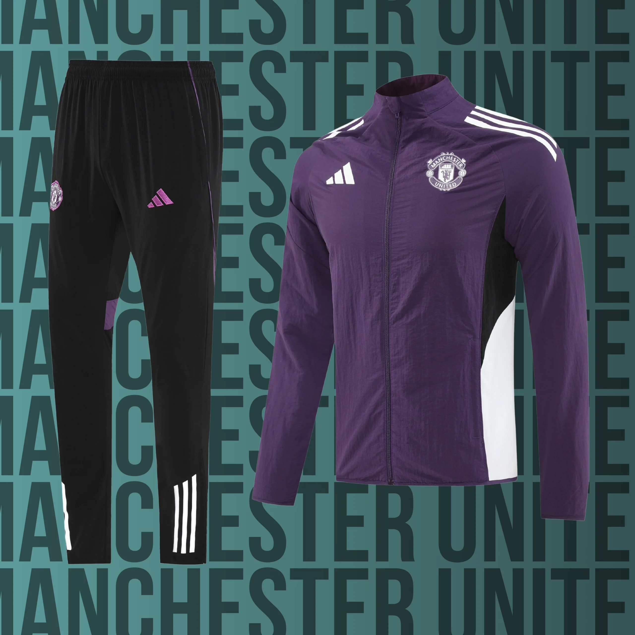 20 Chándal de adulto cremallera completa Manchester United modelo 20 - Imagen 1