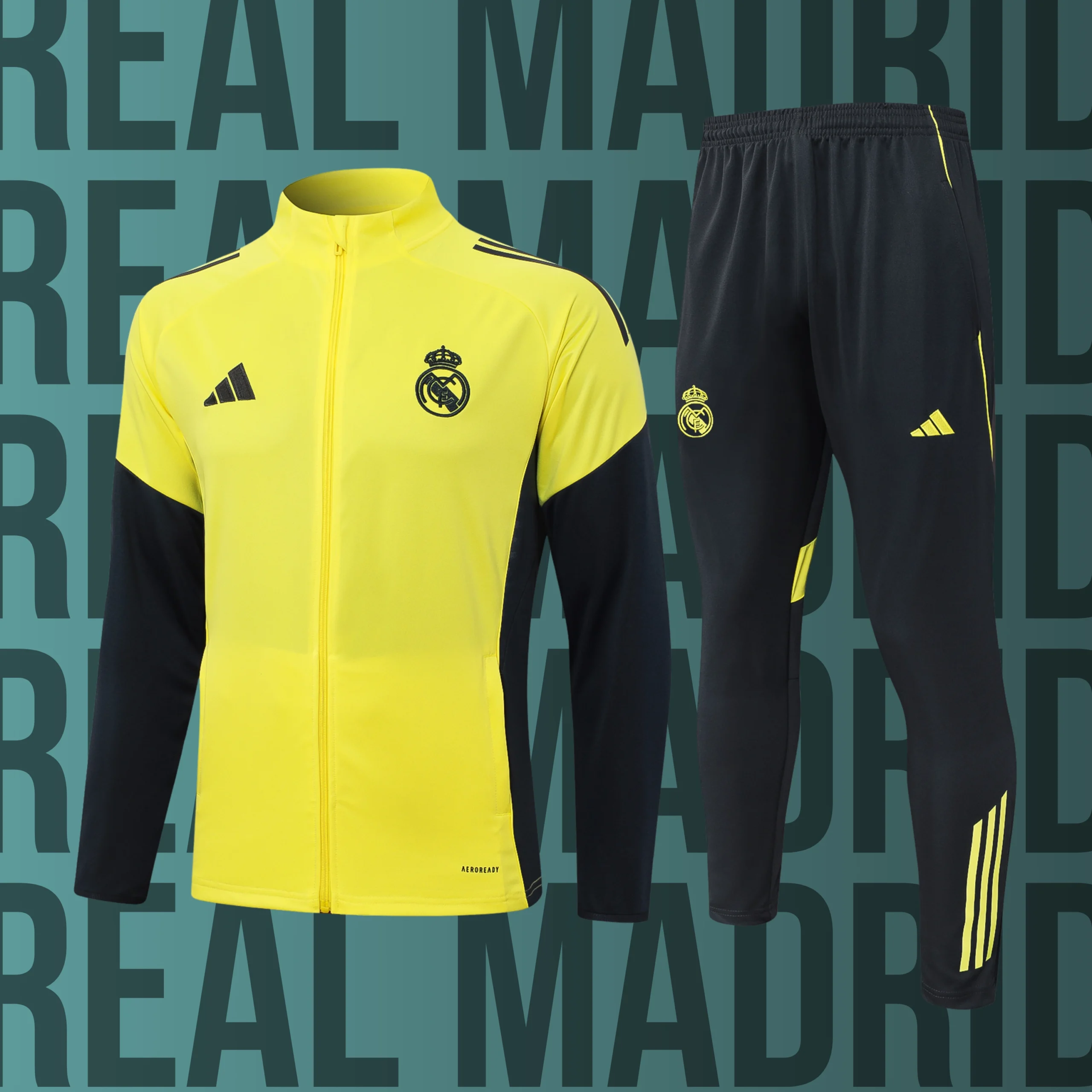 26 Chándal de adulto cremallera completa Real Madrid modelo 26 - Imagen 1